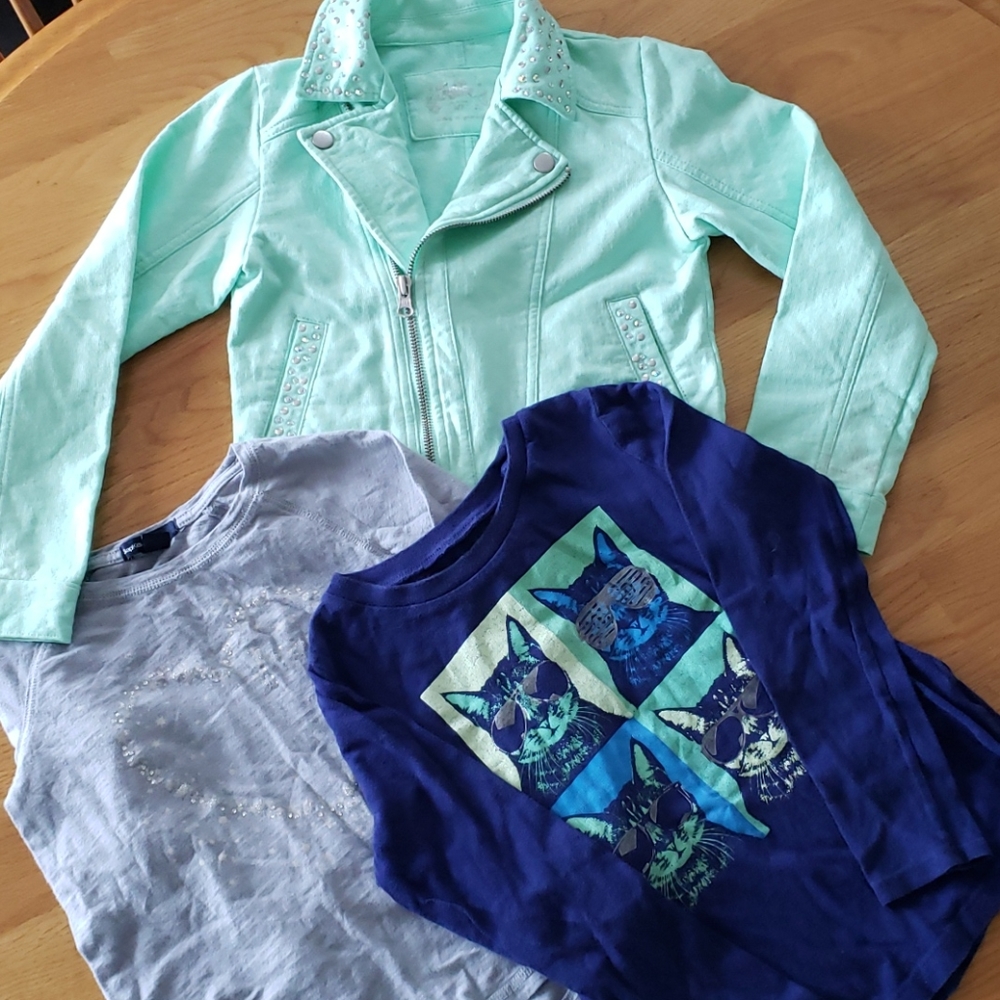 Justice/Gap/Old Navy 3pc Lot Size 6/7